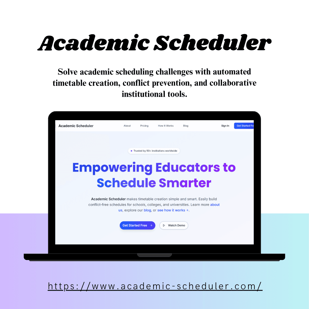 Academic Scheduler