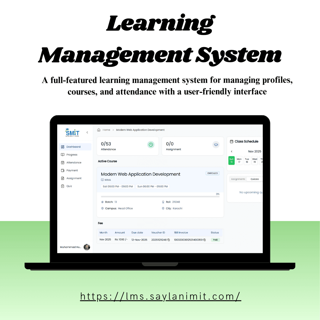 Learning Management System | Saylani Welfare