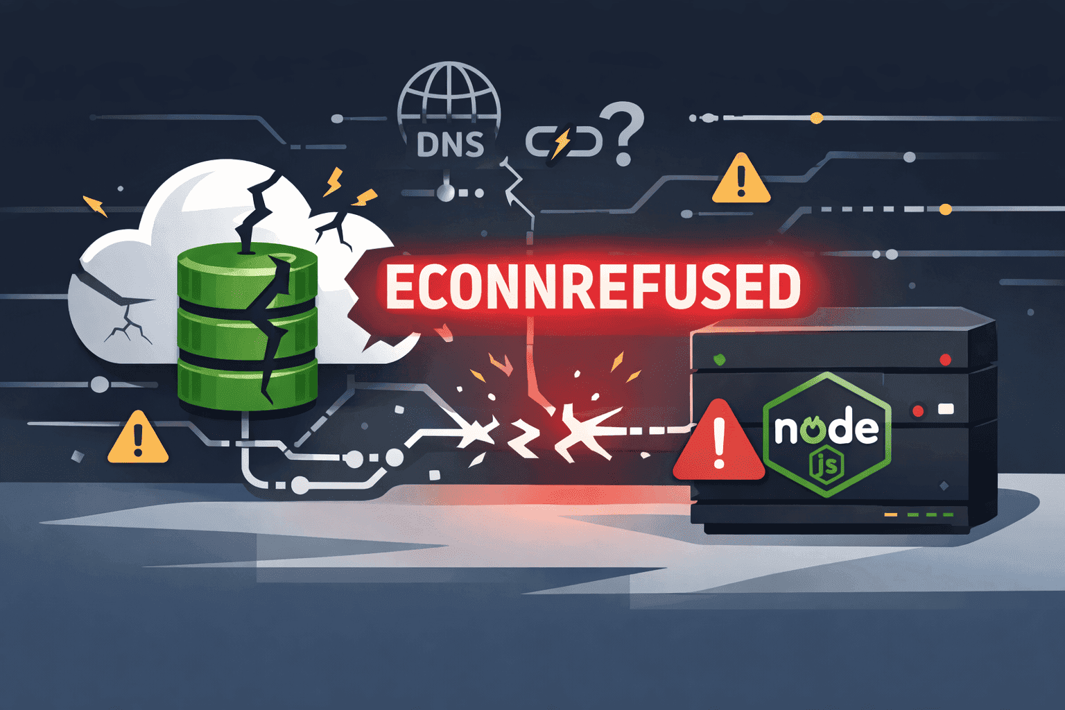 Fix MongoDB querySrv ECONNREFUSED in Node.js (Atlas DNS Error)