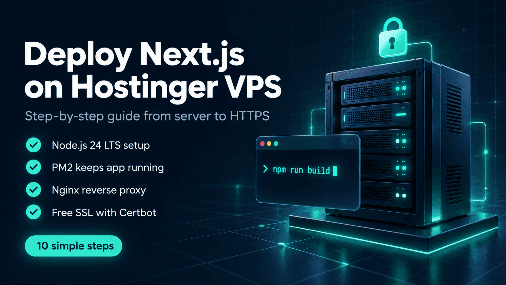 How to Deploy a Next.js App on Hostinger VPS (Step by Step)
